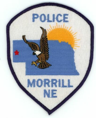 NEBRASKA NE MORRILL POLICE NICE PATCH SHERIFF