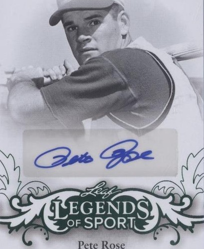 2015 Leaf Legends of Sport - Pete Rose #BA-PR1
