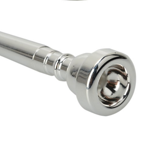 Superior quality 5C Trumpet Mouthpiece (Nickel-plated) Silver