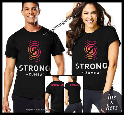 ZUMBA STRONG INSTRUCTOR Tee Shirt Unisex - Orlando Convention EliteZWear X/S M/L