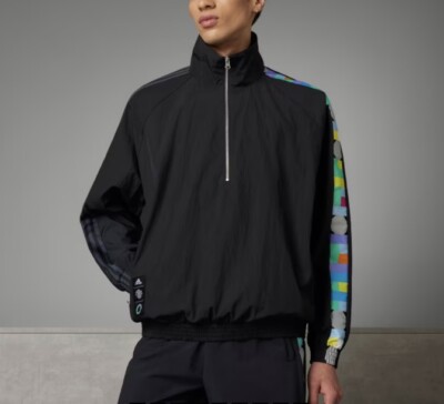 ADIDAS Manchester United Peter Saville Jacket Black Men s Sz L *NEW* HY4739 $200