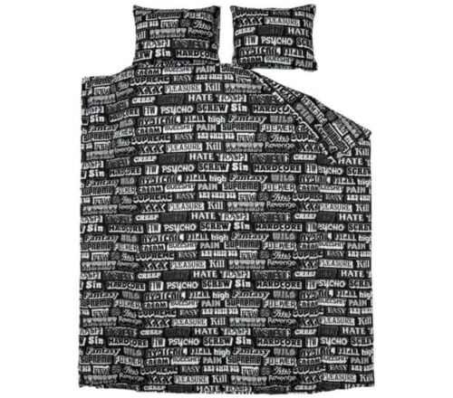Supreme Hysteric Glamour Text Duvet + Pillow Set Full/Queen Supreme Hysteric Glamour Text Duvet + Pillow Set Full/Queen