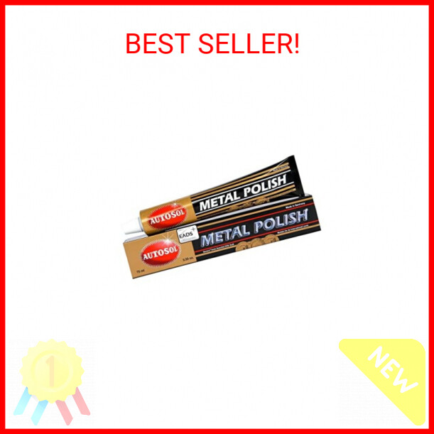 75 mL Autosol Metal Polish for Chrome Copper Brass and more