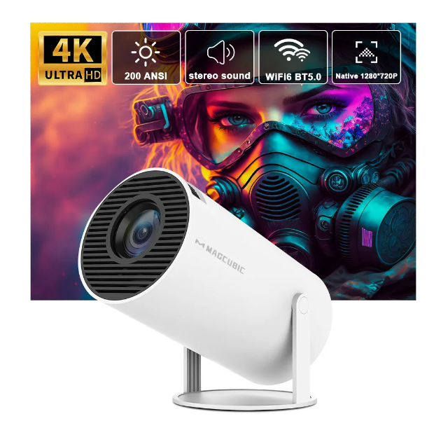 4k Android 11 Dual Wifi6 200 Ansi Allwinner H713 Bt5.0 1080p