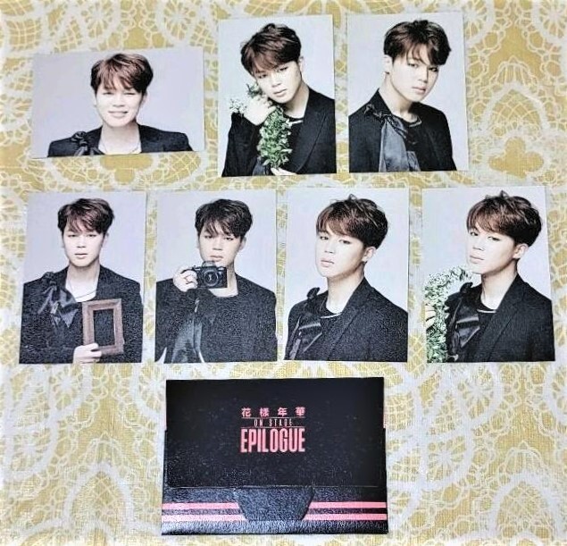 BTS 防弾少年団 花様年華 EPILOGUE MINI PHOTO JIMIN BTS JIMIN HYYH on stage EPILOGUE Official Mini Photo Card PC