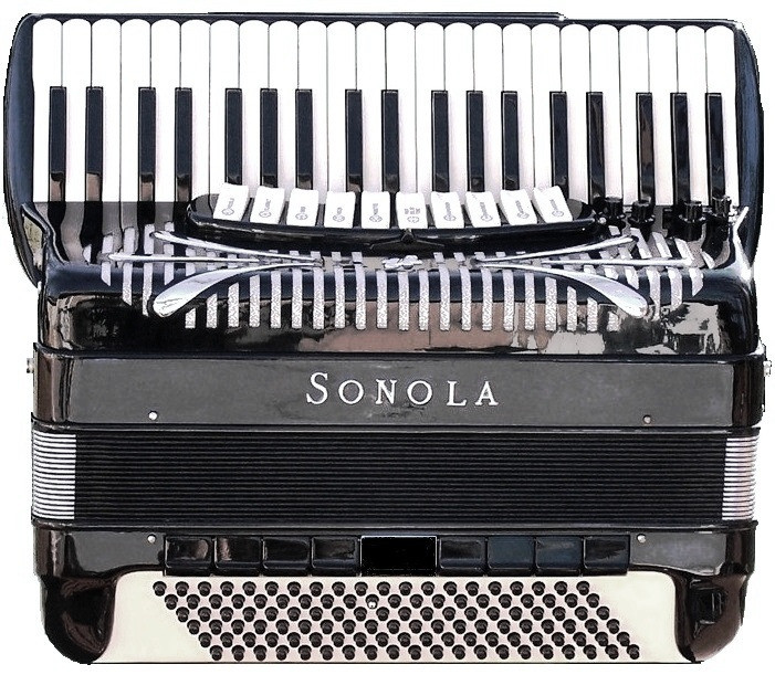 SONOLA SS 20 piano accordion JAZZ (Double cassotto ) in Harrow
