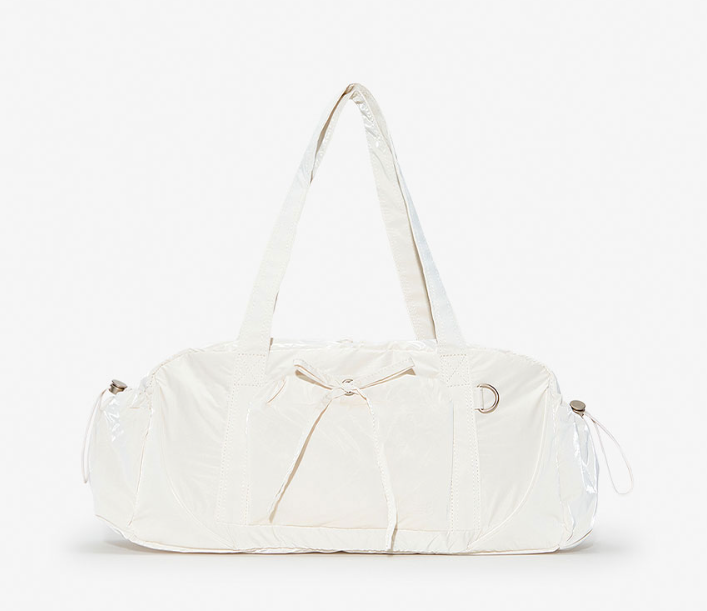 ショルダーバッグ・ポシェット New Balance Glossy ribbon duffel bag 4FT704 New Balance】24SS新作☆ Glossy Ribbon Duffel Bag (New