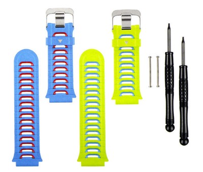 Garmin Forerunner 920XT replacement bands blue&green 010-11251-54