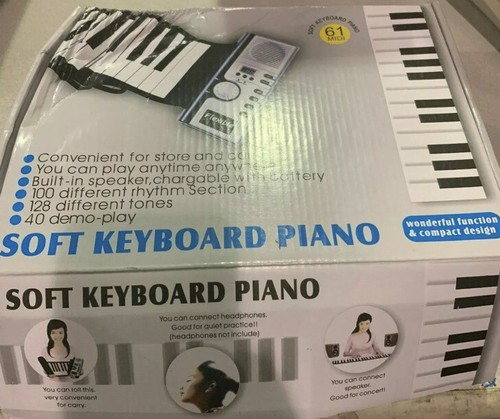 LUJEX Soft Keyboard Piano Open Box Shipping Is Free With USPS Parcel Select