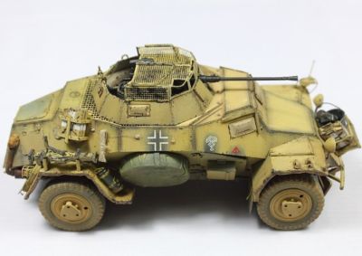 Pro Built model Half Track Sd.Kfz.222/1 1/35 (pre order)