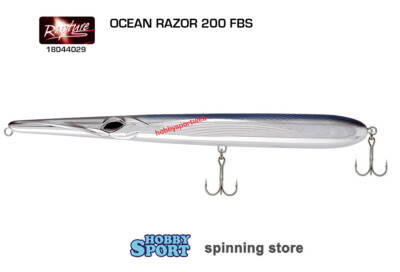 NEEDLE OCEAN RAZOR 200 COL FBS 29.5 GR RAPTURE LURES SPINNING MARE PESCE SERRA