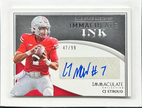 2022 Panini Immaculate Collection Collegiate C. J. Stroud #IN-CJS