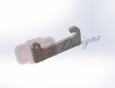 Cat IT28 Loader Quick Attachment Block Blank Bracket DXF Design
