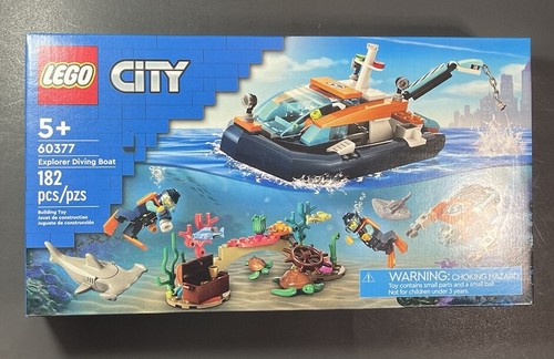 LEGO City Set 60377 [ Explorer Diving Boat ] NEW | eBay