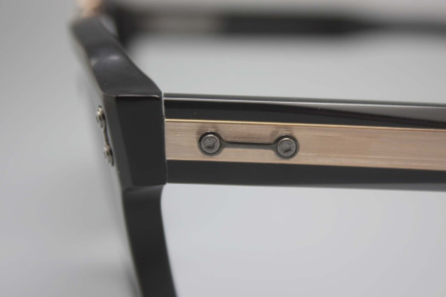 Pre-owned Akoni Discovery Aks-509a 55size Blk-rse Black/gold Sunglasses/unisex In Gray