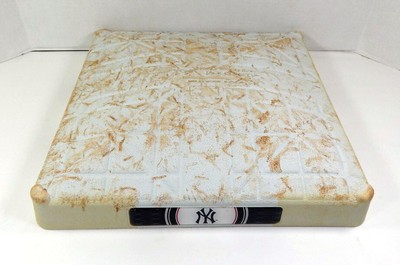 2019 Mariners at Yankees Game Used 2nd Base Innings 1-2 Cameron Maybin Home Run