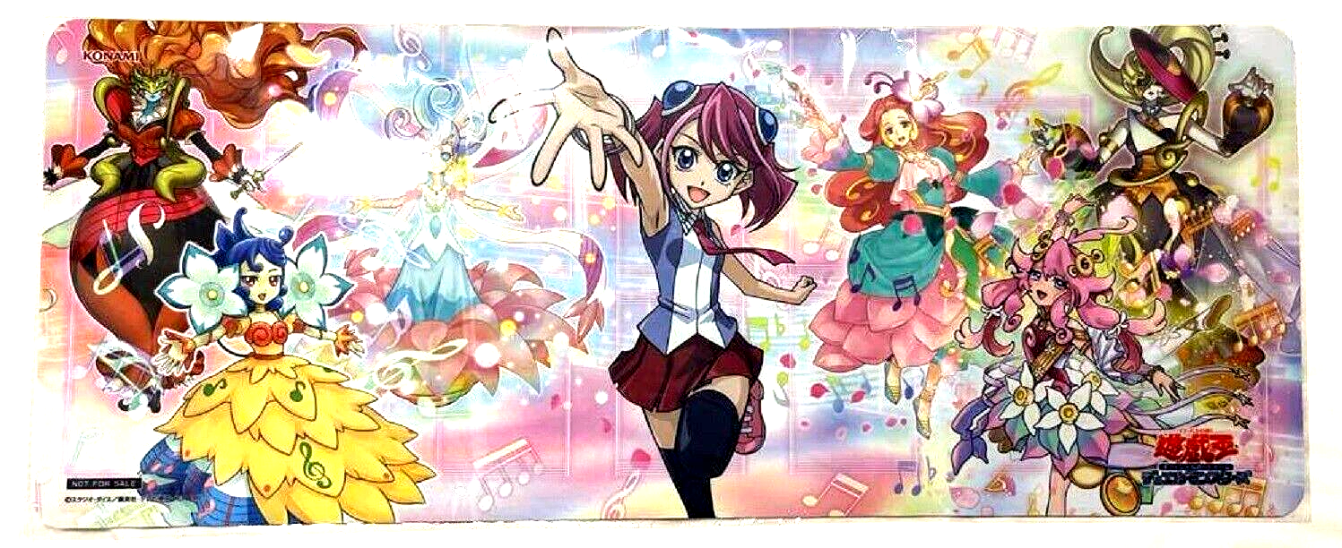 Yugioh Official Playmat Zuzu Boyle & Melodious YCSJ Tokyo