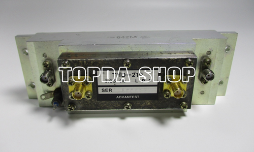 used ADVANTEST THD-219 3.95GHz 2.4GHz electrically tunable bandpass filter