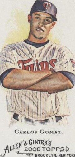 2008 Topps Allen & Ginter's - Carlos Gomez #306