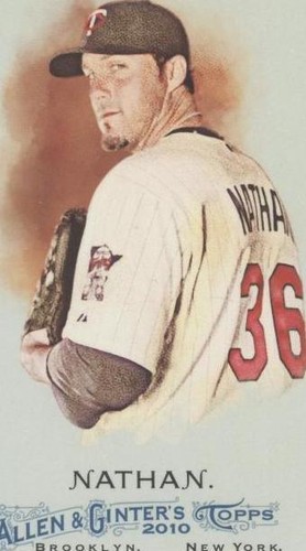 2010 Topps Allen & Ginter's - Joe Nathan #337