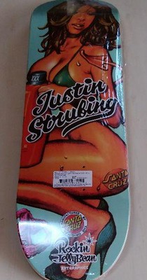 SANTA CRUZ × Rockin' Jelly Bean Rockin' Jelly Bean Emmanuel Guzman Santa Cruz Skateboard