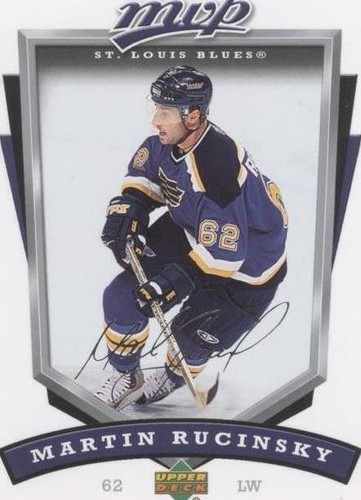 2006-07 Upper Deck MVP - Martin Rucinsky #252