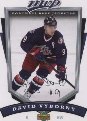 2006-07 Upper Deck MVP - David Vyborny #87