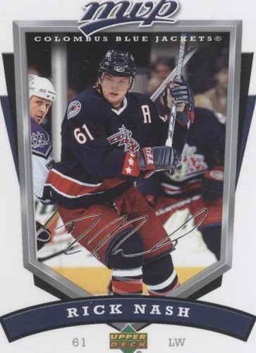 2006-07 Upper Deck MVP - Rick Nash #81