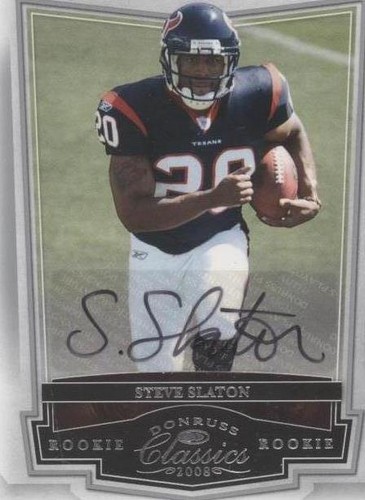 2008 Donruss Classics Steve Slaton #235