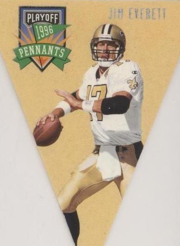 1996 Playoff Pennants Jim Everett #78