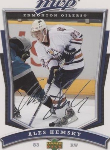 2007-08 Upper Deck MVP - Ales Hemsky #190