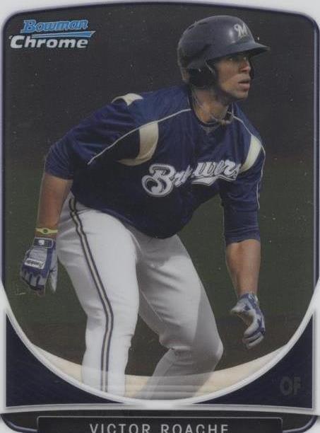 2013 Bowman Chrome - Victor Roache #BCP127