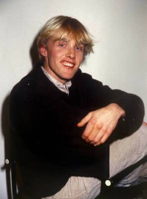 actor Erik de Vries during presentation of the movie De Prooi 1980s Old Photo 3
