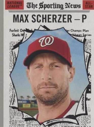 2019 Topps Heritage - Max Scherzer #360