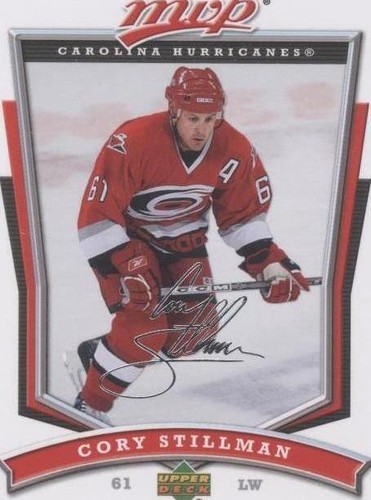 2007-08 Upper Deck MVP - Cory Stillman #134