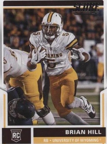 2017 Score Brian Hill #424