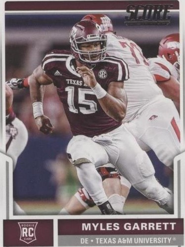 2017 Score Myles Garrett #337