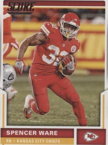 2017 Score Spencer Ware #122