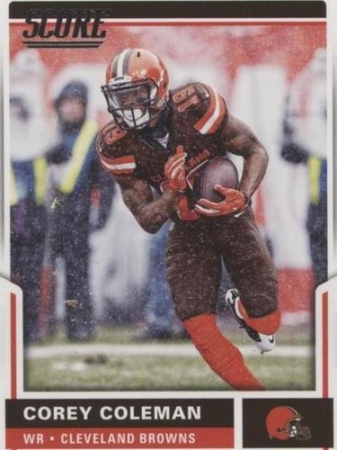 2017 Score Corey Coleman #201