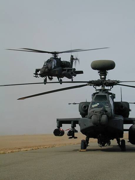 Desert Storm Photo --- US Apache Helicopters | eBay
