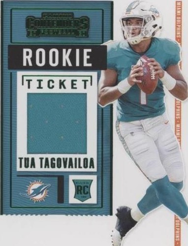 2020 Panini Contenders Tua Tagovailoa #RTS-TTA