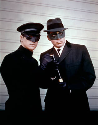 Bruce Lee Van Williams in TV series The Green Hornet created b- 1960s Old Photo