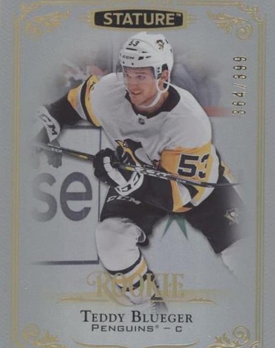 2019-20 Upper Deck Stature - Teddy Blueger #187