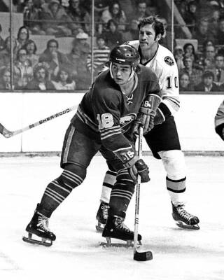 Danny Gare Of The Buffalo Sabres 1970s Old Ice Hockey PHOTO 4