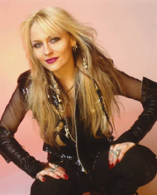 German Rock Singer Doro Pesch No 15 Old Music Photo