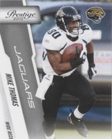 2010 Playoff Prestige Mike Thomas #93