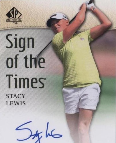 2014 SP Authentic - Stacy Lewis #SOTT-SL