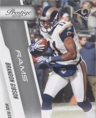 2010 Playoff Prestige Brandon Gibson #180