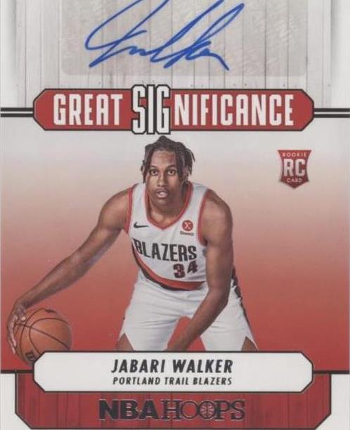 2022-23 Panini NBA Hoops - Jabari Walker #GS-JBW