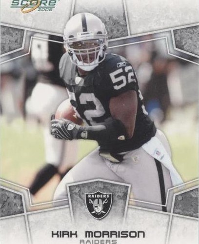 2008 Score Kirk Morrison #236